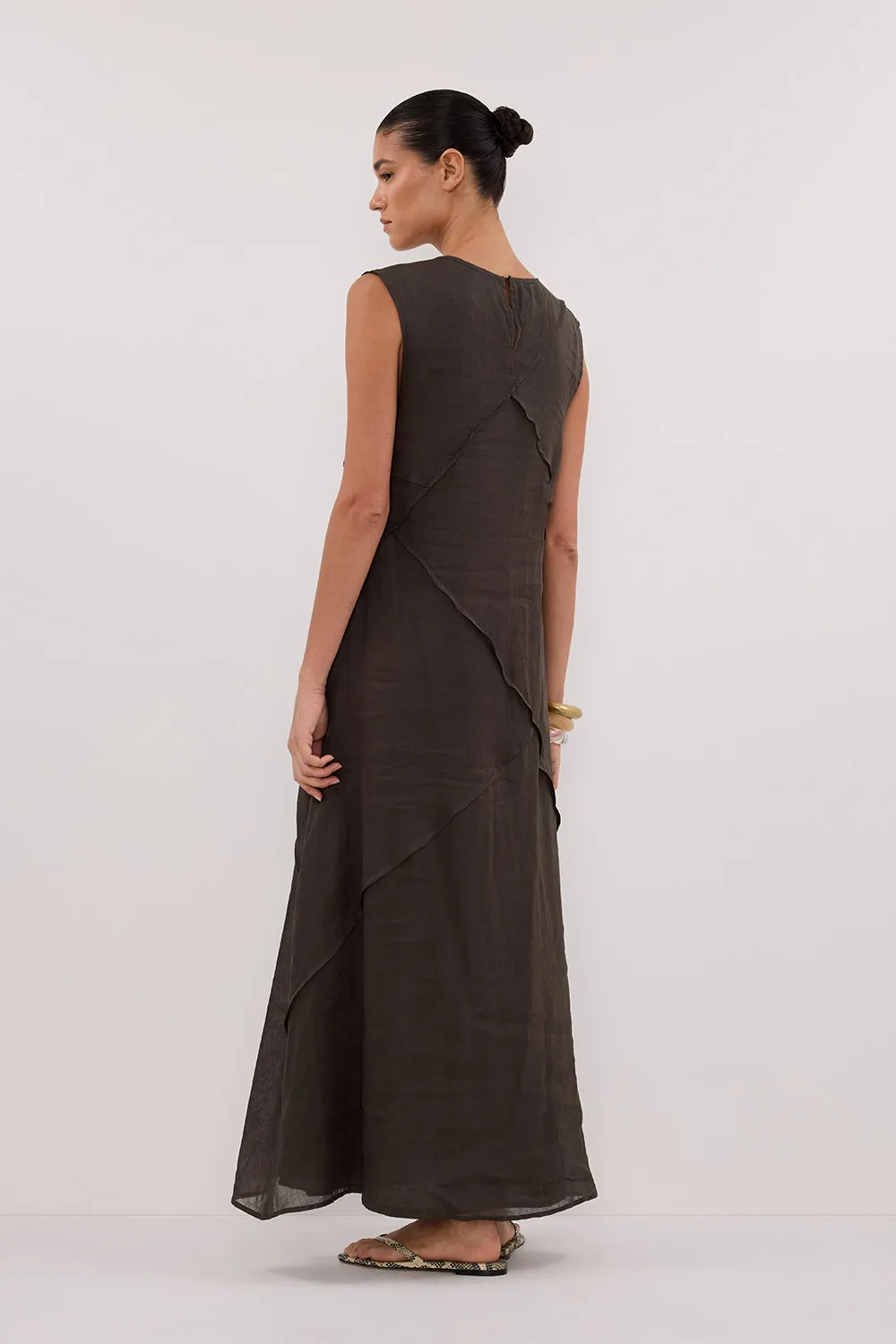 JONA PETROL RAMIE MIDI DRESS sold by Dissh product image thumbnail 4