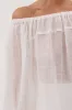 TAHITI WHITE LONG SLEEVE TOP sold by Dissh