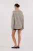 MARLEY IVORY CHOC SPECKLE JUMPER sold by Dissh