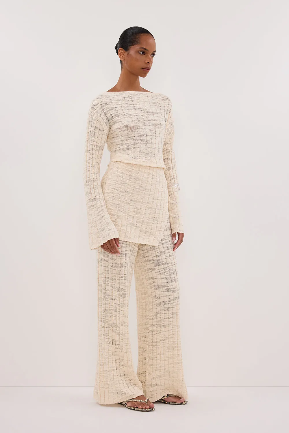 CIA NATURAL LONG SLEEVE KNIT TOP sold by Dissh product image thumbnail 4