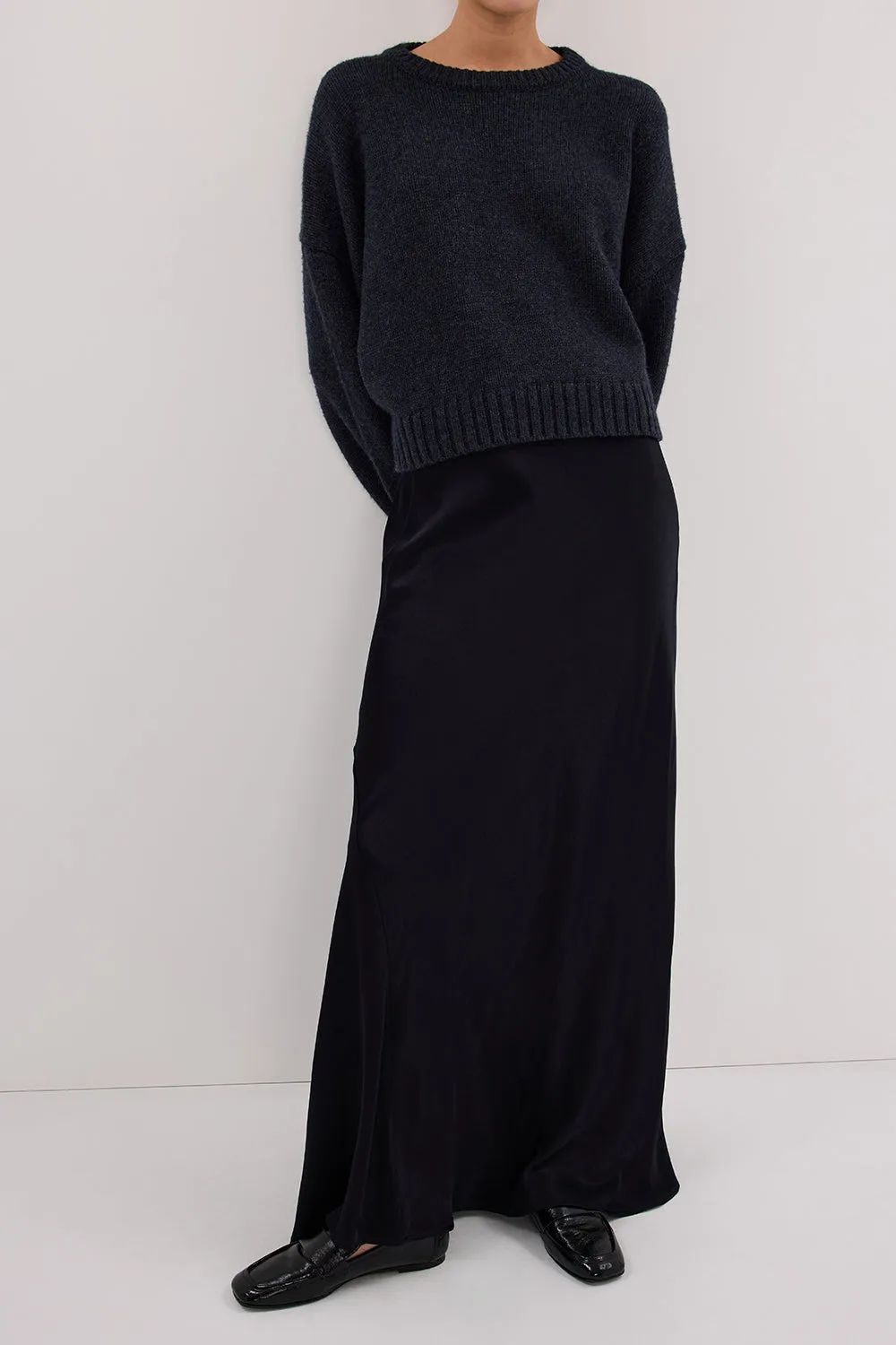 CHARLI INK SATIN MAXI SKIRT sold by Dissh product image thumbnail 2