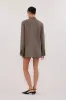 FRANKIE CHOC OVERSIZED TWEED BOYFRIEND BLAZER sold by Dissh