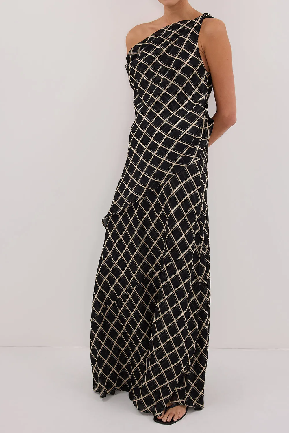 ARLINGTON BLACK MIDI SKIRT sold by Dissh product image thumbnail 3