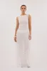 LIZZIE WHITE SLEEVELESS LACE TOP sold by Dissh