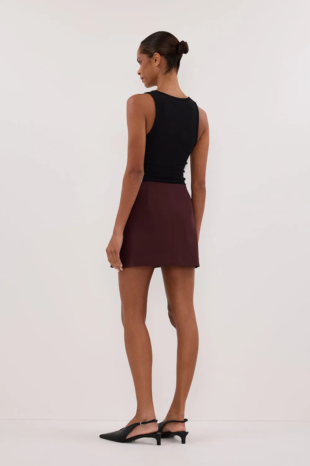 RITA WALNUT SKORT sold by Dissh product image thumbnail 5
