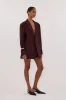 PRUE WALNUT OVERSIZED BLAZER sold by Dissh