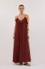 CAPRI SAHARA LINEN BLEND MAXI DRESS sold by Dissh