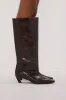 ALIAS MAE CRAWFORD BOOT CHOC CROC sold by Dissh