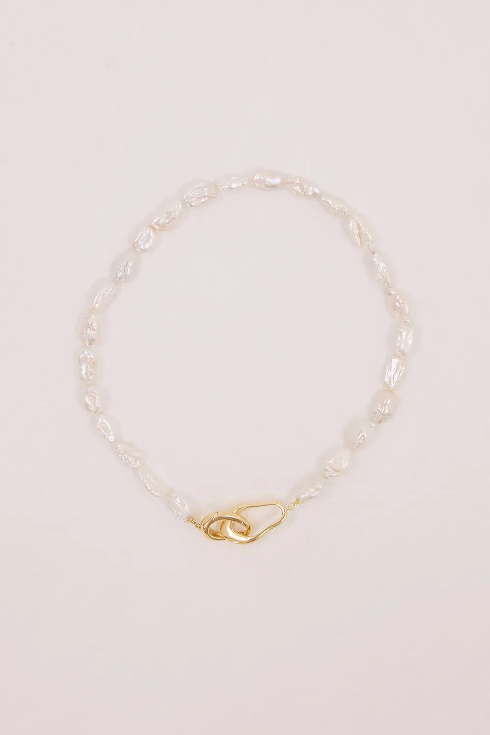 F+H GOLD FOUNDATION PEARL NECKLACE sold by Dissh