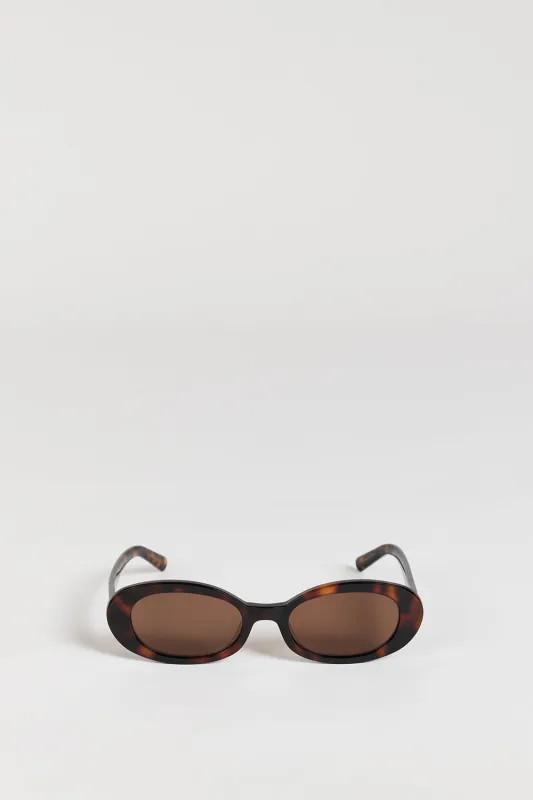 ELISA JOHNSON LYRIC LEIGH IN BROWN TORTOISE SUNGLASSES sold by Dissh