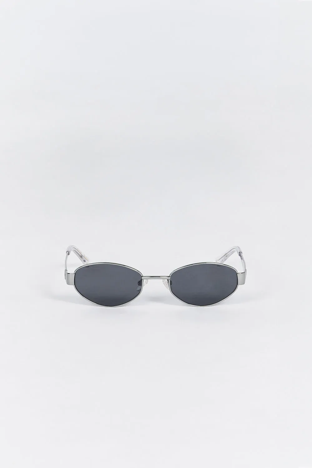 LUV LOU THE BOSTON SILVER SUNGLASSES sold by Dissh