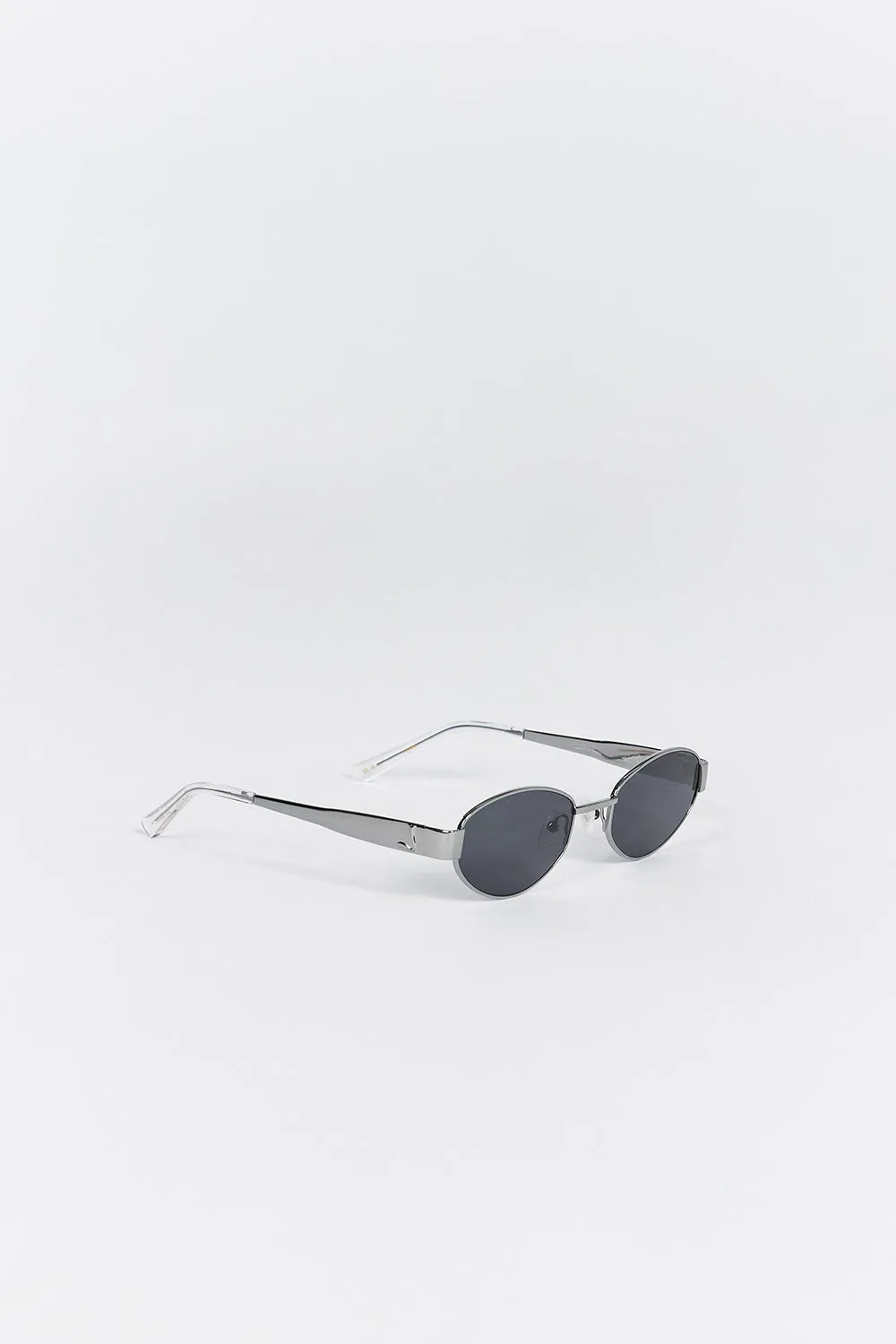 LUV LOU THE BOSTON SILVER SUNGLASSES sold by Dissh product image thumbnail 3