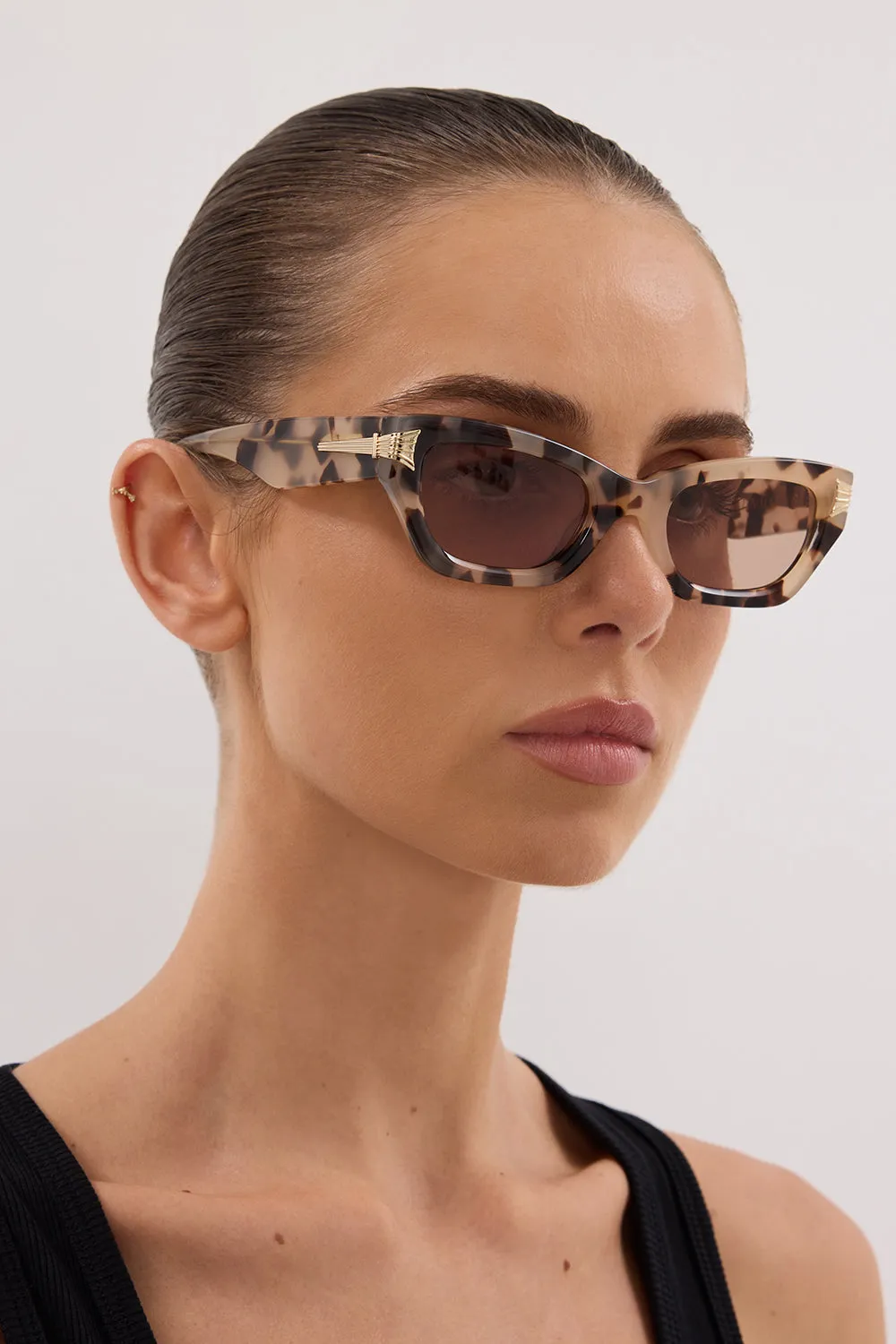 LUV LOU THE CAMERON CREAM TORT SUNGLASSES sold by Dissh product image thumbnail 2