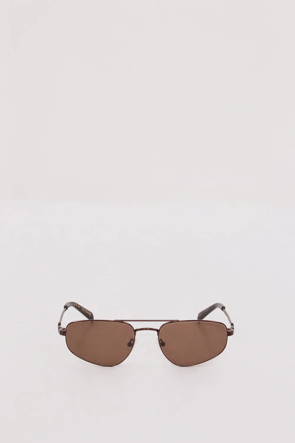 LUV LOU THE HARVEY BRONZE SUNGLASSES sold by Dissh