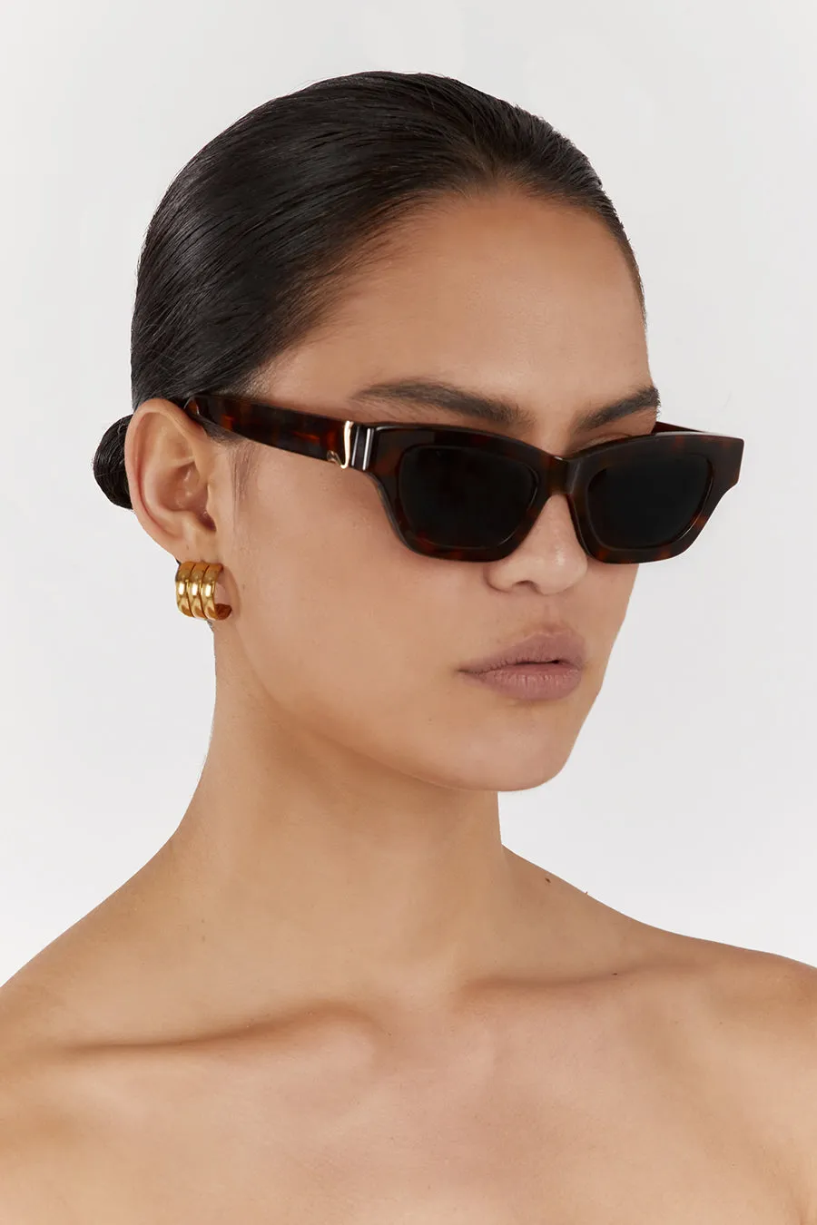 LUV LOU THE CARMEL TORT SUNGLASSES sold by Dissh product image thumbnail 2