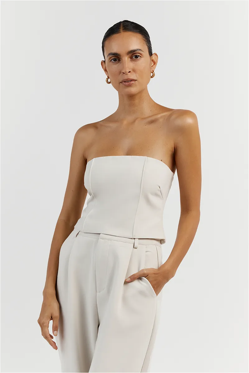 ROWAN BONE CORSET TOP sold by Dissh product image thumbnail 2