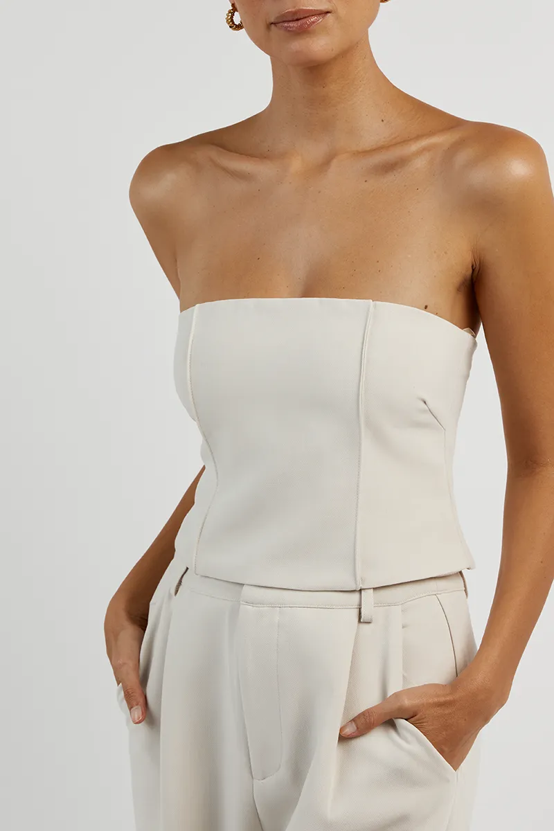 ROWAN BONE CORSET TOP sold by Dissh product image thumbnail 5