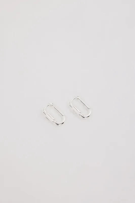 F+H SILVER DISENGAGE HOOP SMALL sold by Dissh