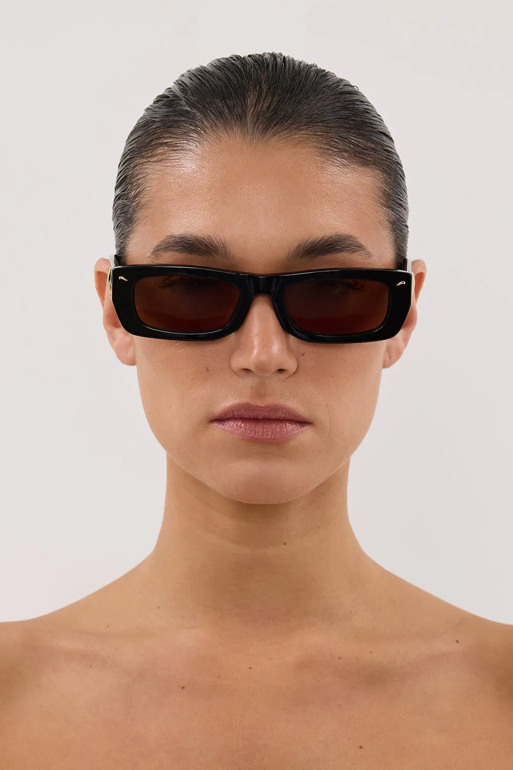 LUV LOU THE TOMMY BLACK SUNGLASSES sold by Dissh product image thumbnail 4