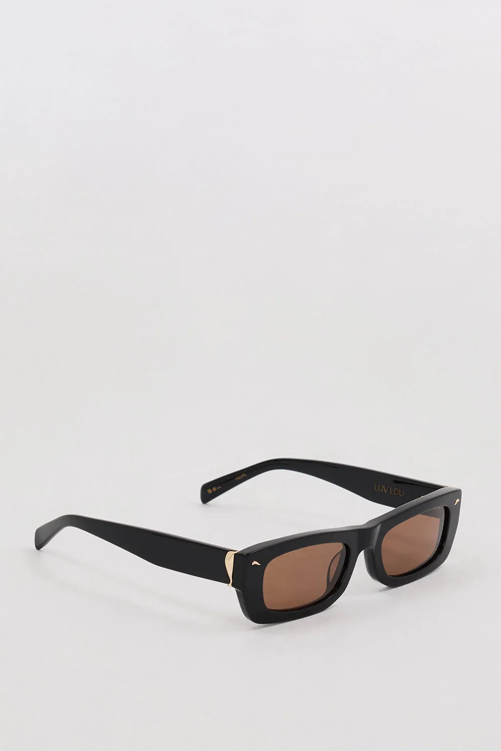 LUV LOU THE TOMMY BLACK SUNGLASSES sold by Dissh product image thumbnail 3