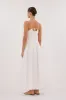 MARNIE WHITE RAMIE MIDI DRESS sold by Dissh