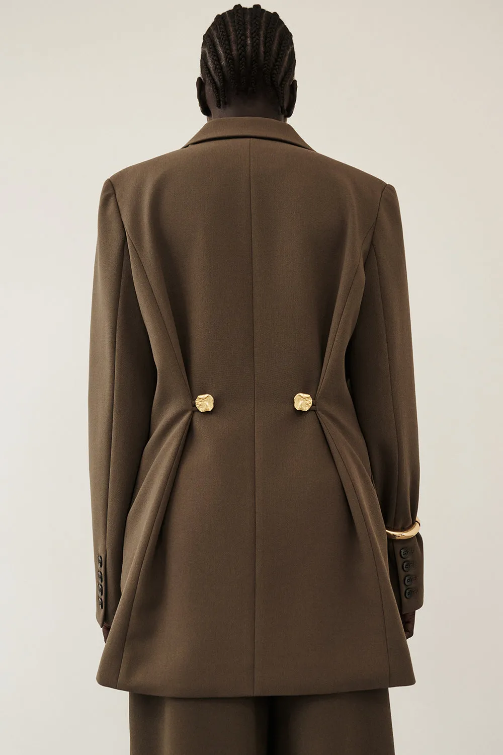 COHEN CLOVER CINCHED BLAZER sold by Dissh