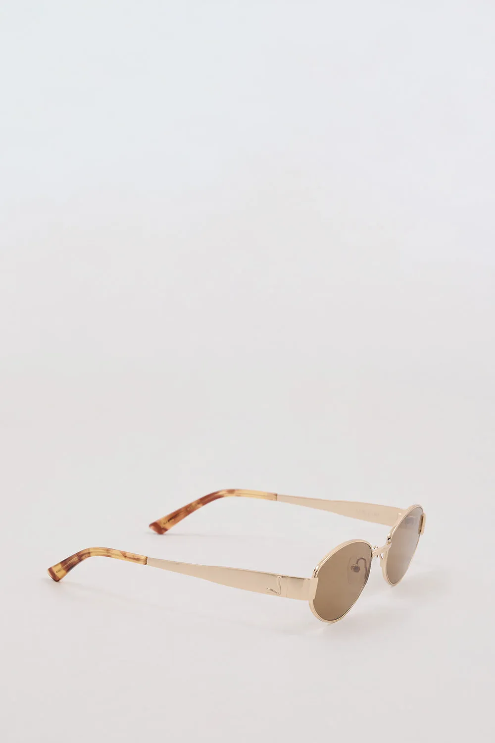 LUV LOU THE BOSTON BRUSHED GOLD SUNGLASSES sold by Dissh product image thumbnail 3