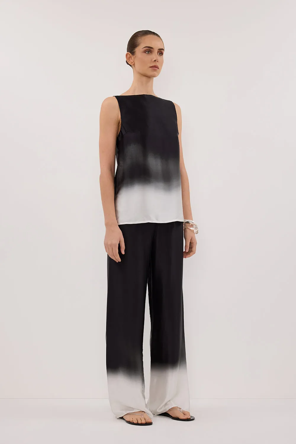 HUXLEY OMBRE SILK TOP sold by Dissh product image thumbnail 4