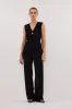 SONNY BLACK TAILORED VEST sold by Dissh