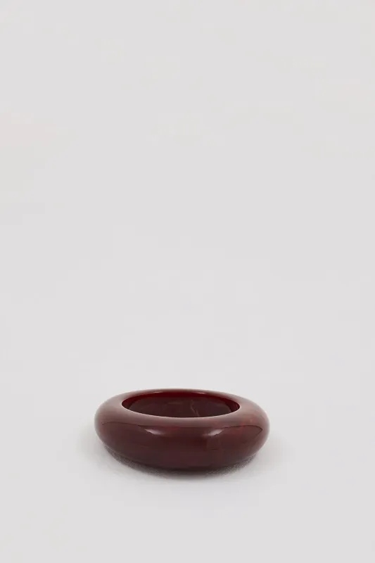 ANNA ROSSI HEIRLOOM BANGLE MAROON sold by Dissh