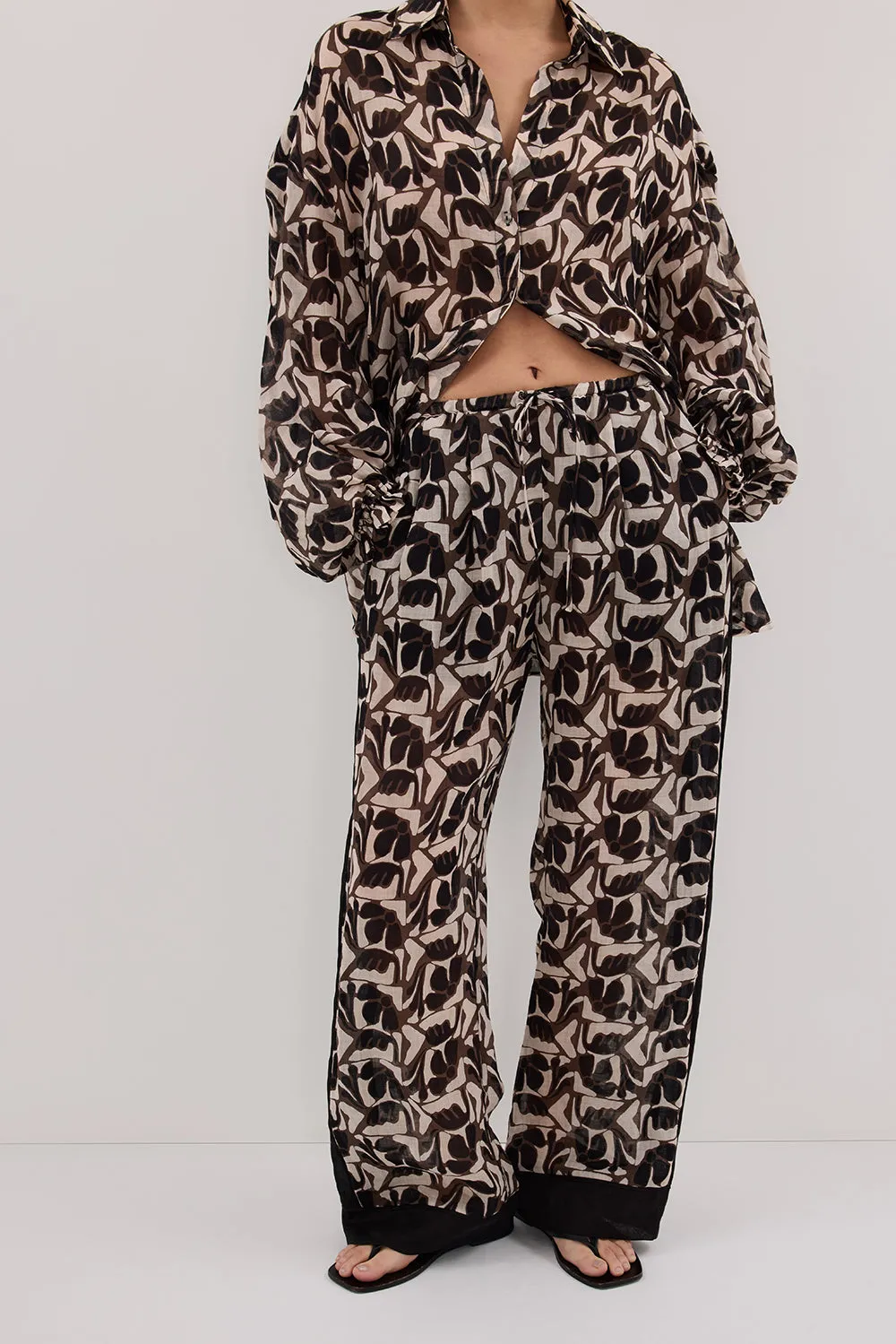 MAUI BITTER CHOC RAMIE PANT sold by Dissh product image thumbnail 3