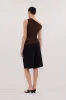 INEZ CHOC ASYM KNIT TOP sold by Dissh