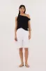 KARA BLACK ASYM KNIT TOP sold by Dissh
