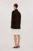HENDRIX BITTER CHOC SUEDE JACKET sold by Dissh