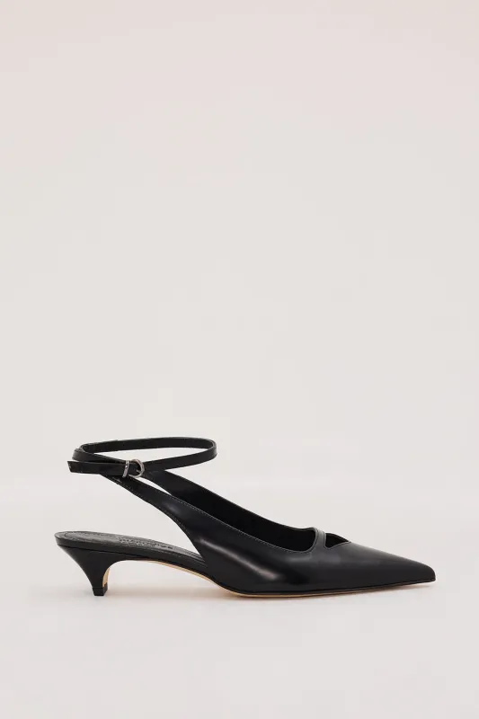 DOF STUDIOS JIL BLACK HEEL sold by Dissh