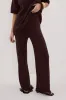 SUE CHOC FRINGE KNIT PANT sold by Dissh