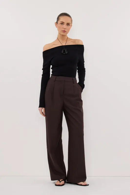 REMY ESPRESSO TAILORED PANT sold by Dissh