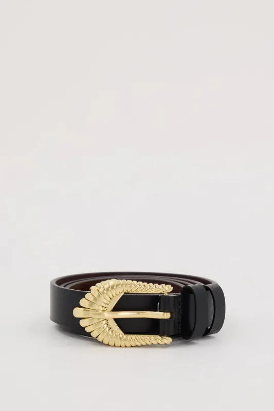 SANCIA THE ZOLINA BLACK BELT sold by Dissh