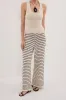 ASPEN SANDSTONE STRIPE KNIT PANT sold by Dissh