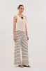 ASPEN SANDSTONE STRIPE KNIT PANT sold by Dissh