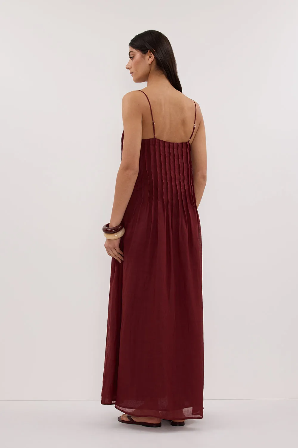 TAHLIA SAHARA RAMIE MAXI DRESS sold by Dissh product image thumbnail 5