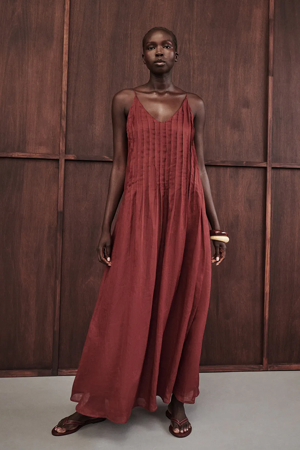 TAHLIA SAHARA RAMIE MAXI DRESS sold by Dissh