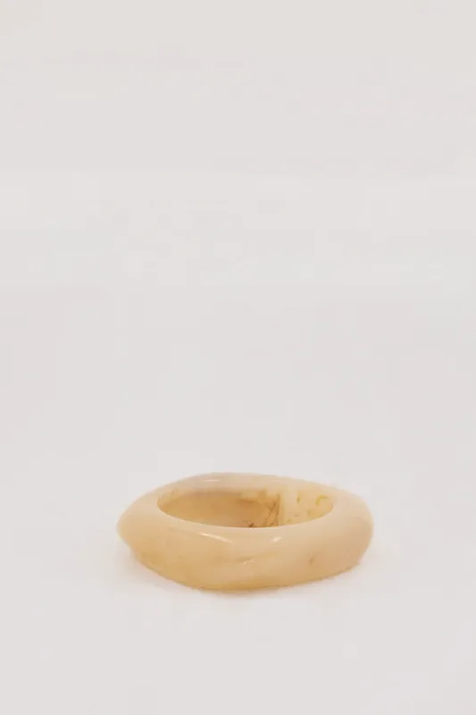 ANNA ROSSI NEED IT NOW CREAM BANGLE sold by Dissh