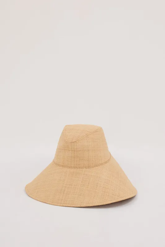 LACK OF COLOR THE COVE NATURAL HAT sold by Dissh