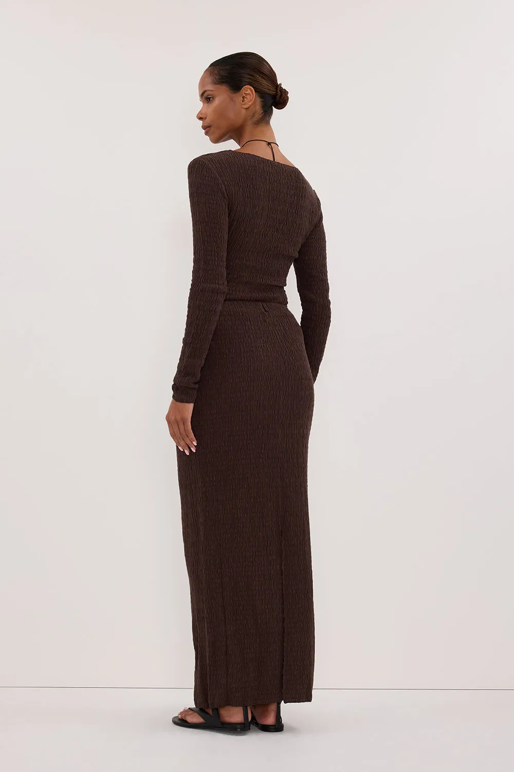 MELISSA CHOC LONG SLEEVE KNIT TOP sold by Dissh product image thumbnail 5