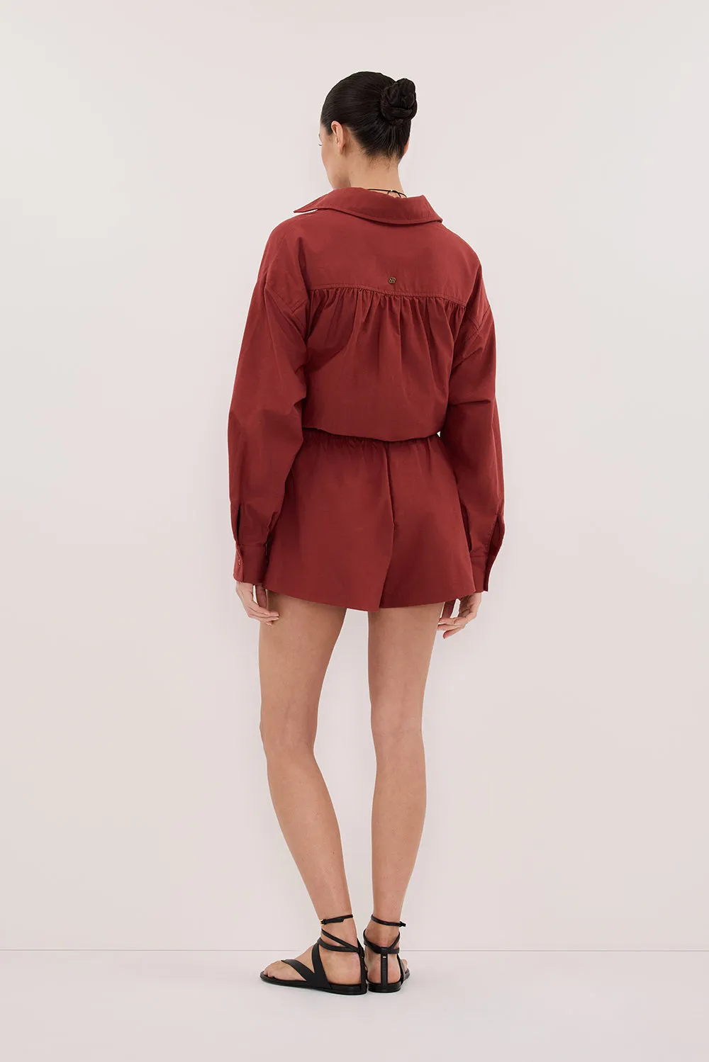 RHEA SAHARA COTTON DRAWSTRING SHORT sold by Dissh product image thumbnail 5