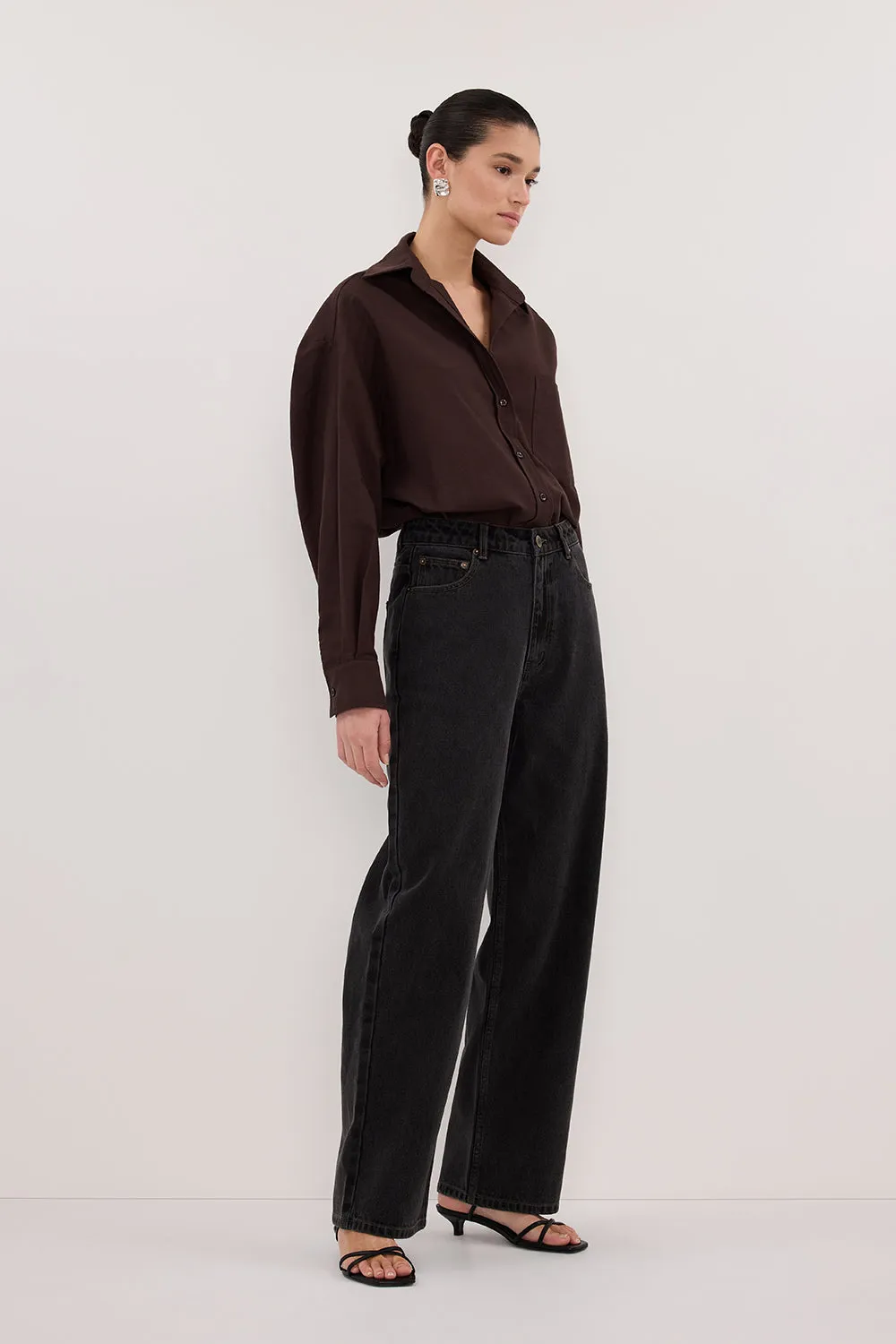 WESTIN BLACK RINSE STRAIGHT JEAN sold by Dissh product image thumbnail 4