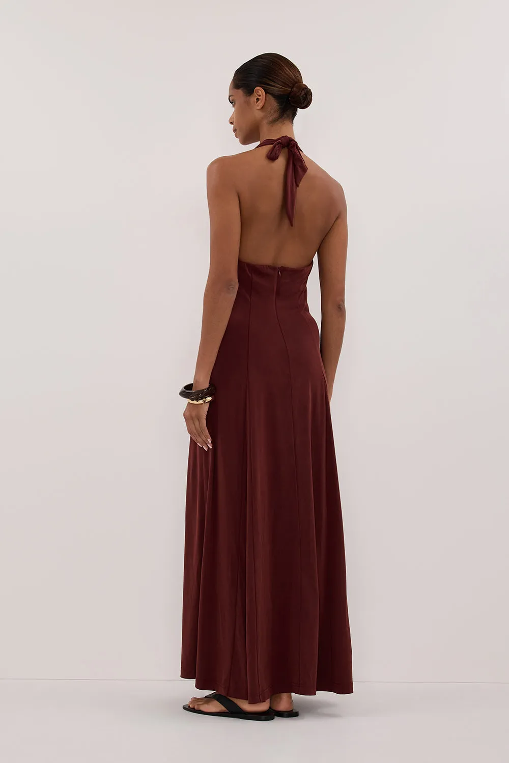 LYNN SAHARA HALTER MIDI DRESS sold by Dissh product image thumbnail 4