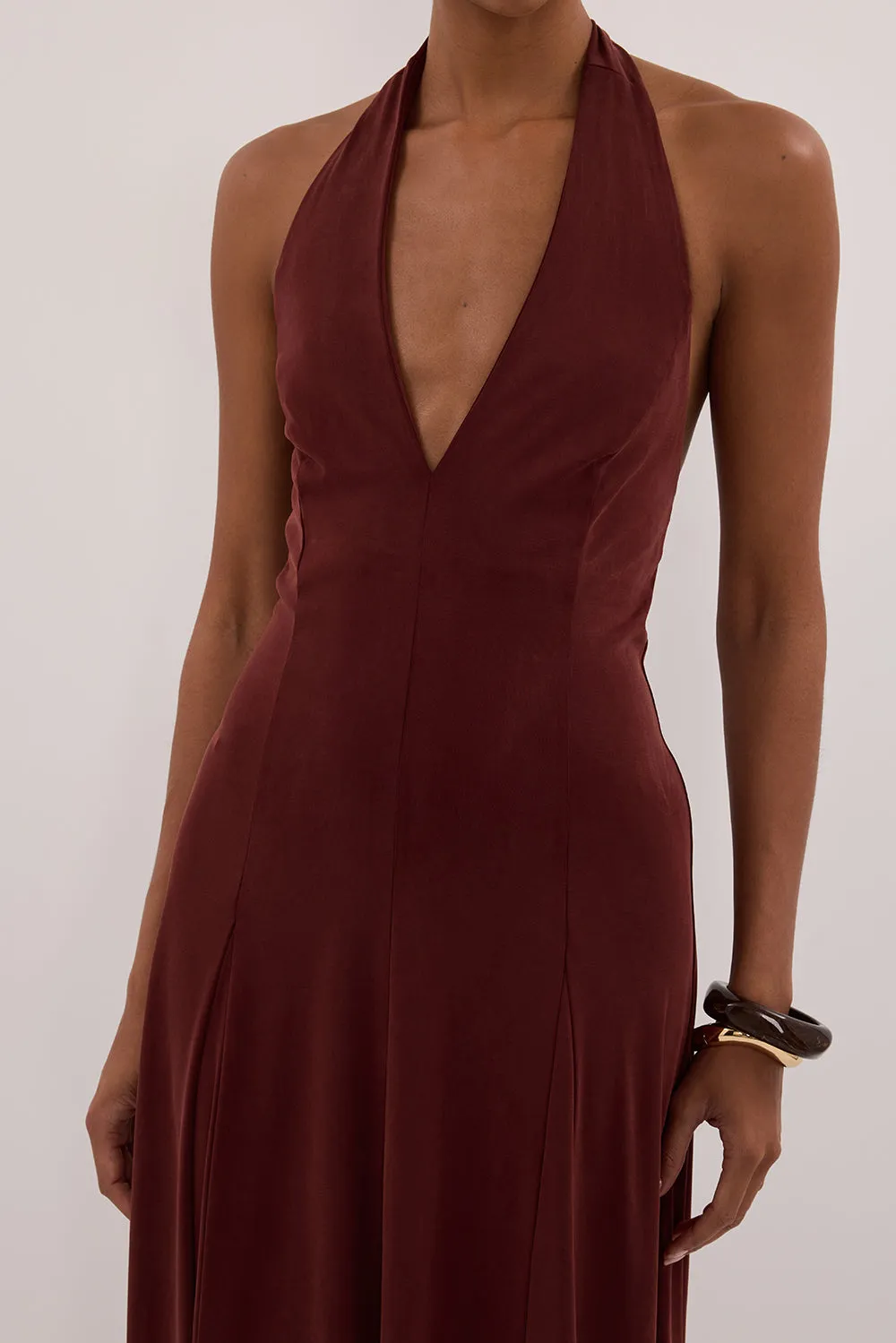 LYNN SAHARA HALTER MIDI DRESS sold by Dissh product image thumbnail 5