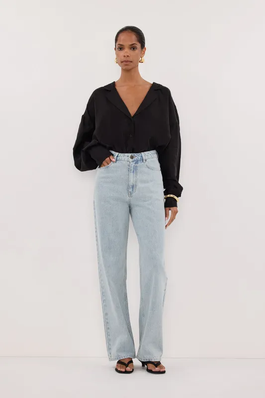 WESTIN LIGHT RINSE TALL STRAIGHT JEAN made by Dissh